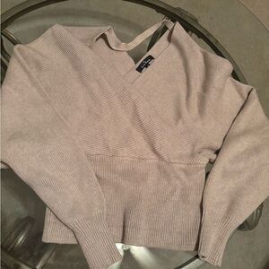Love Tree ribbed sweater